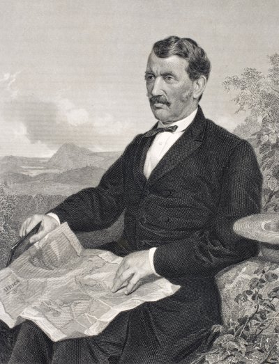 David Livingstone (1813-73) af English School